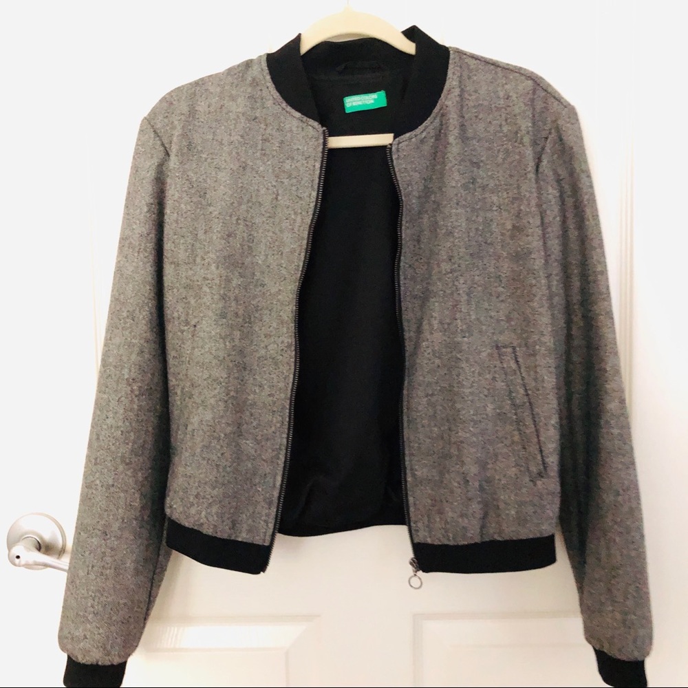 United Colors of Benetton bomber jacket size 4